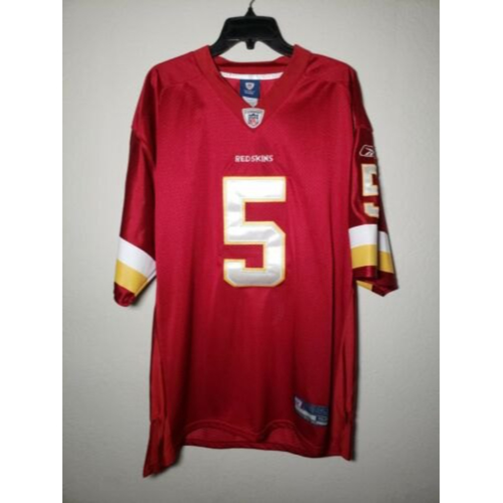 SOLD Washington Redskins Donovan McNabb #5 Reebok NFL Sewn Jersey Size 52